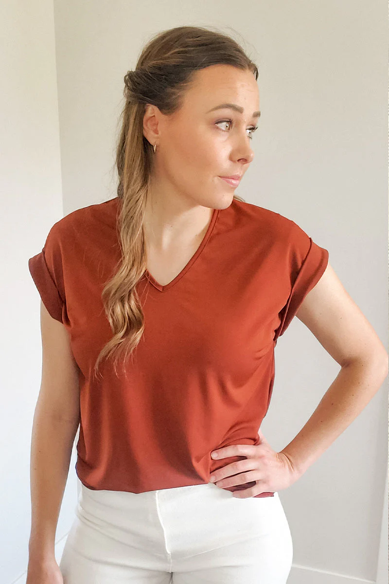 Brigitte Brianna Blouse Tee - Image 14