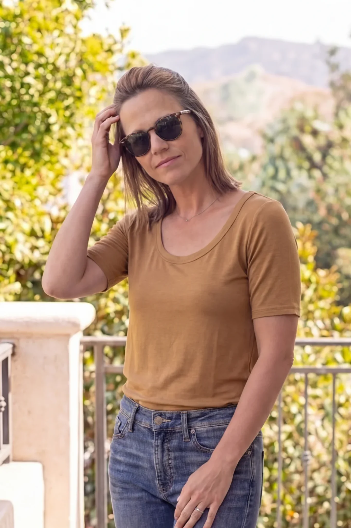 Brigitte Brianna Elbow Tee - Image 8