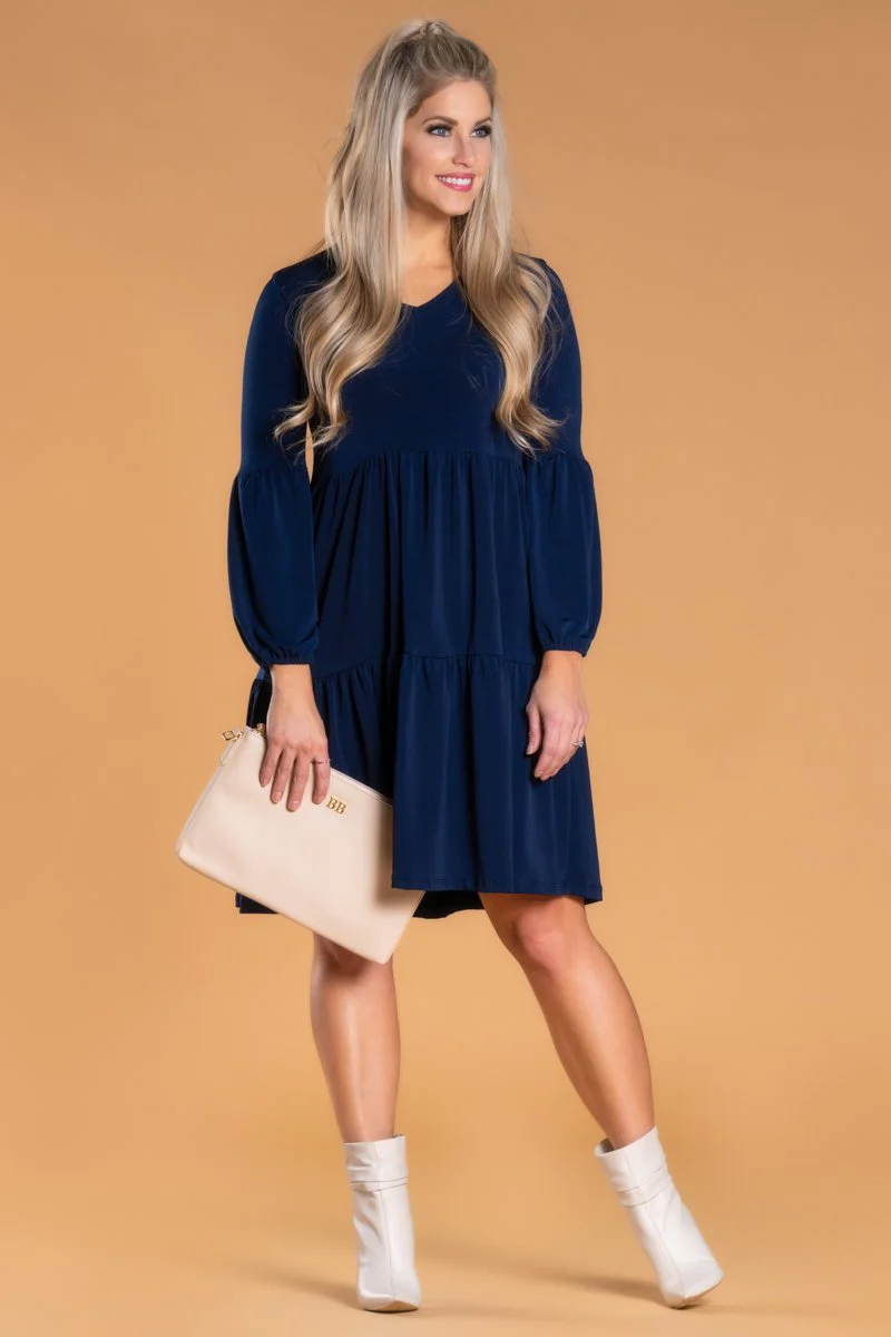 Brigitte Brianna Ruffle Tier Dress - Image 3